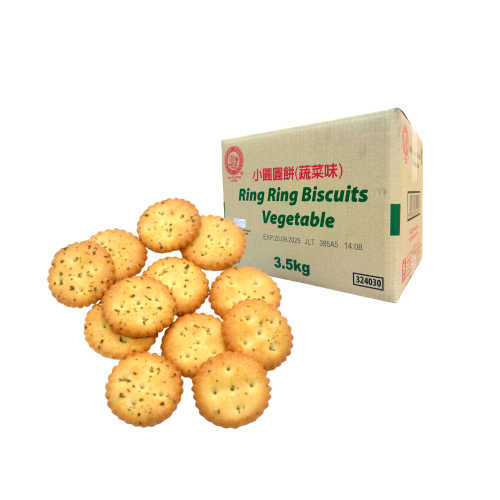 Hup Seng Ring Ring Biscuit (Vegetable) 3.5kg