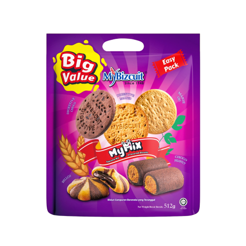 MyBizcuit MyMix Assorted Biscuits 512g (21s)